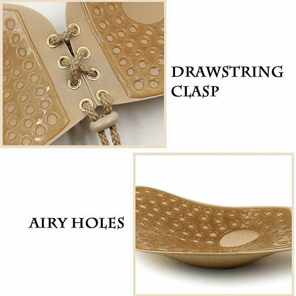 SIZE A CLEAR OUT● Backless Strapless Invisible Bra - Picture 6 of 8