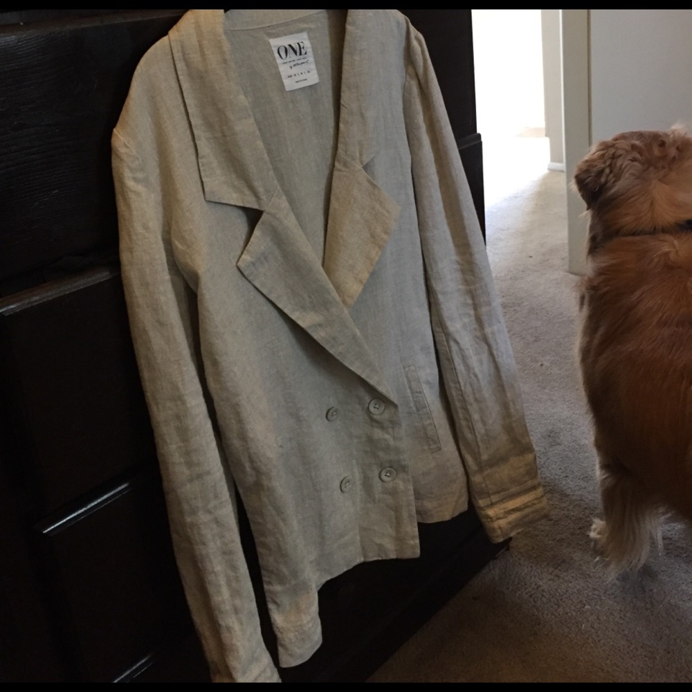 One teaspoon linen coat