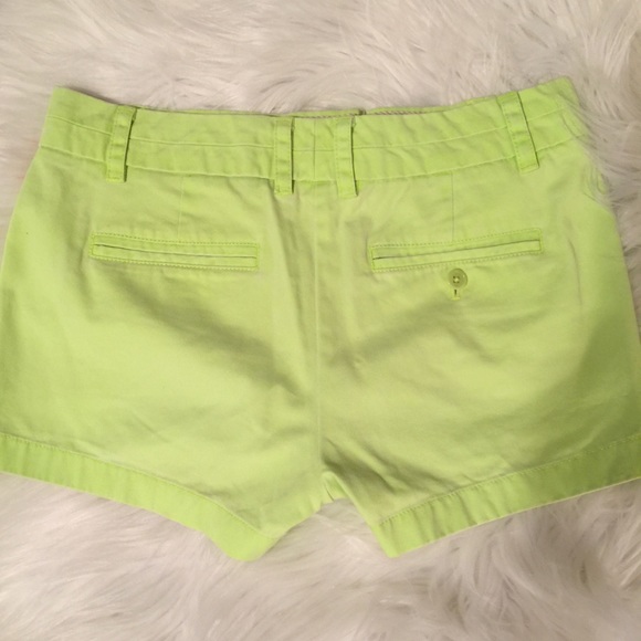❗️Sale ❗️Neon Green JCrew Chico Short Sz 2 - Picture 3 of 5