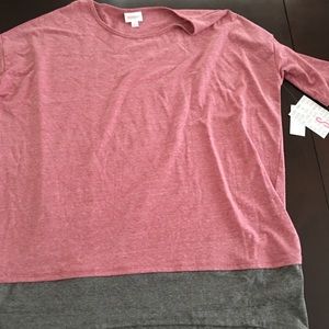 Lularoe two-tone small Irma