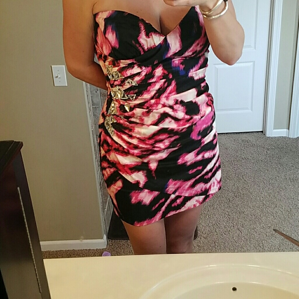 Lipsy London Jeweled Party Dress