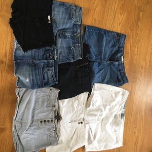 Abercrombie bullhead American VolcoM shorts skirts