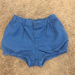 Gap Blue Bubble Shorts - Size 5 - Girls