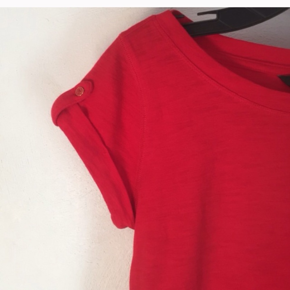 Red/orange banana republic dress