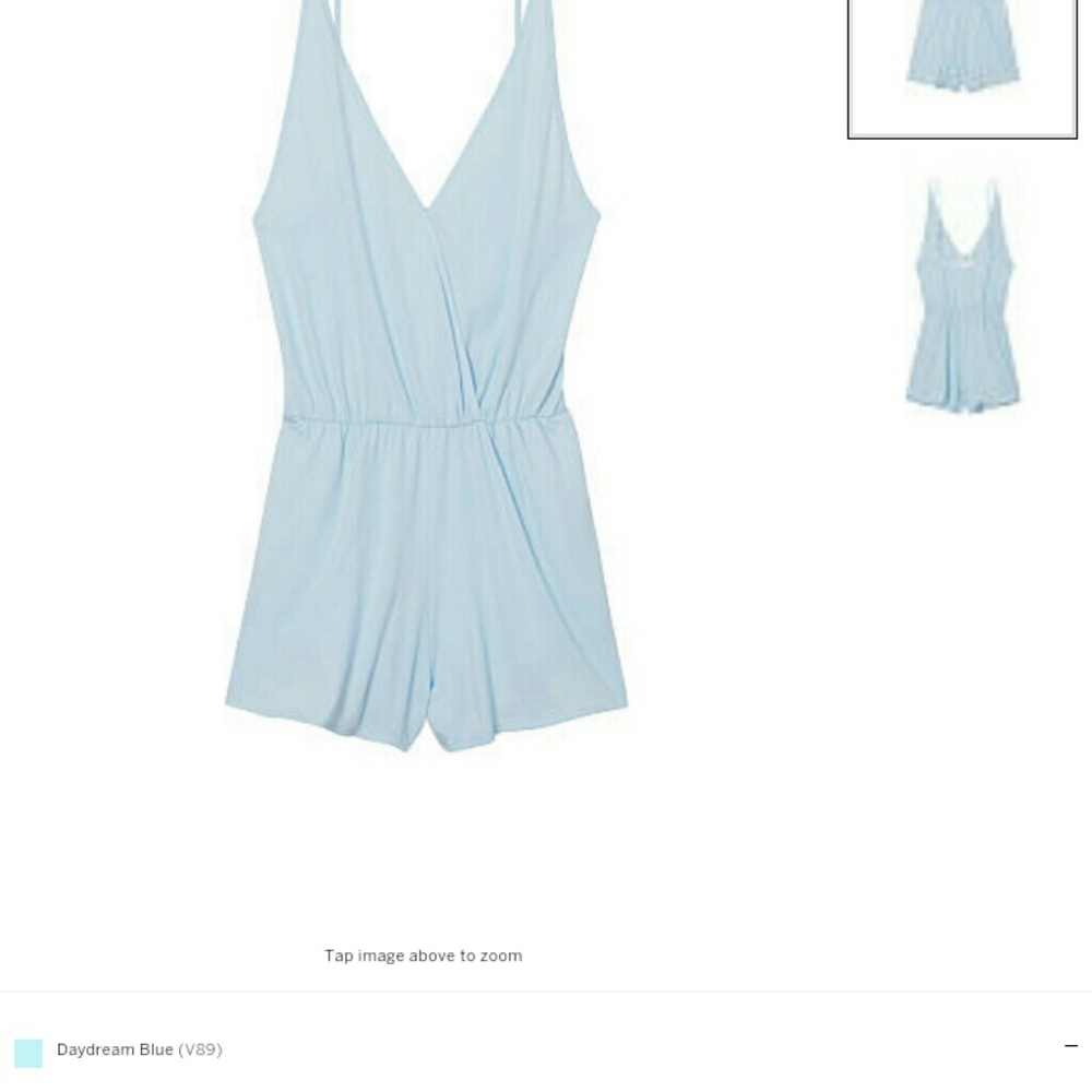 *SOLD* New victorias secret pink romper