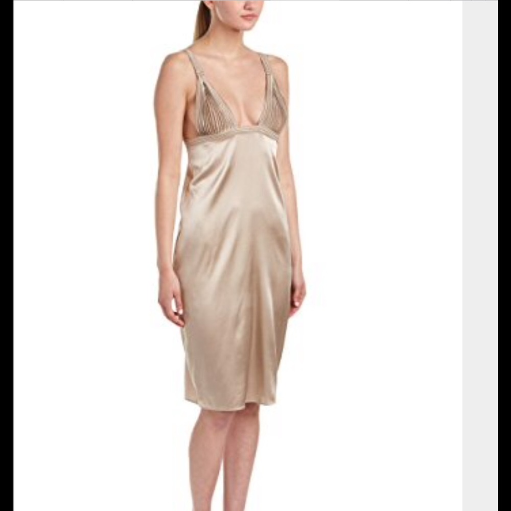 La Perla Tulle Nervures Chemise\Babydoll Silk