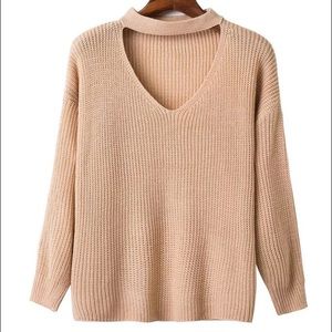 Goodnight Macaroon Francis Choker Sweater