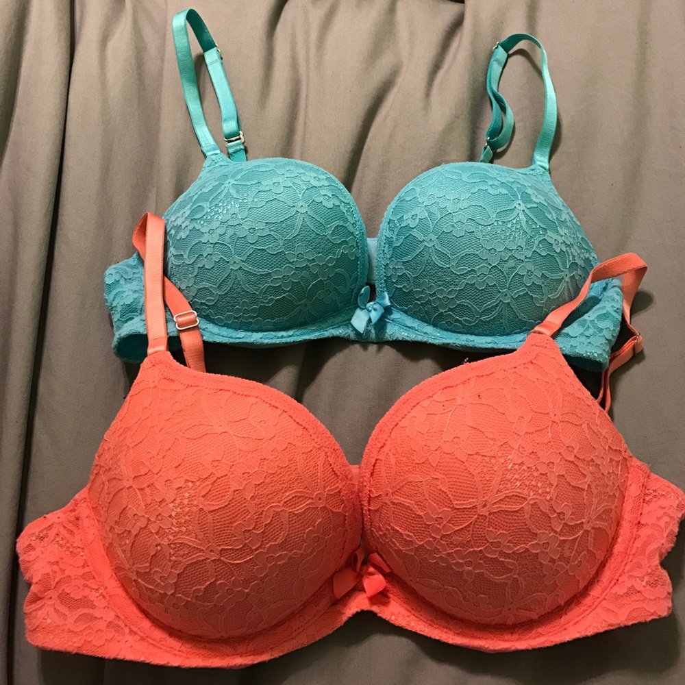 Adore Me Lacey push up bras 2 for 1