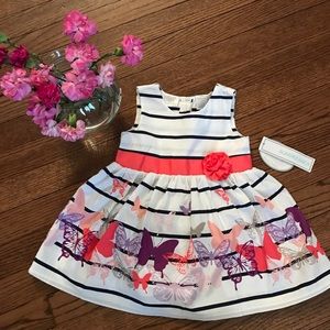 NWT Butterfly Sundress Set