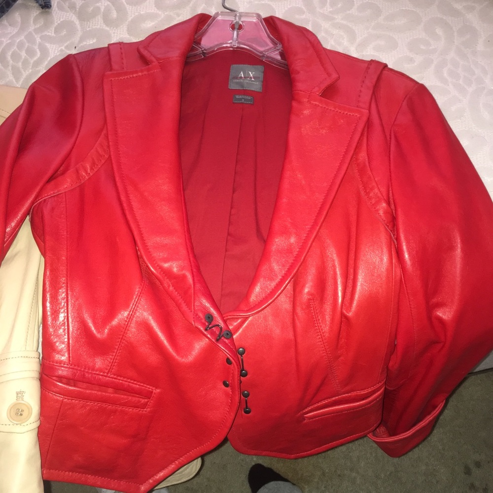 1990 Armani exchange 100% leather brand new