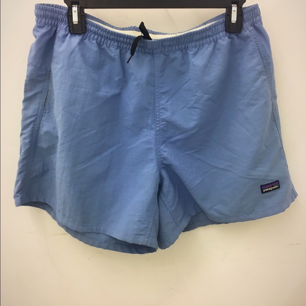 Vintage light blue Patagonia shorts. sL