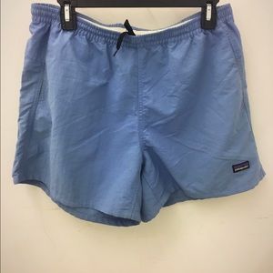 Vintage light blue Patagonia shorts. sL