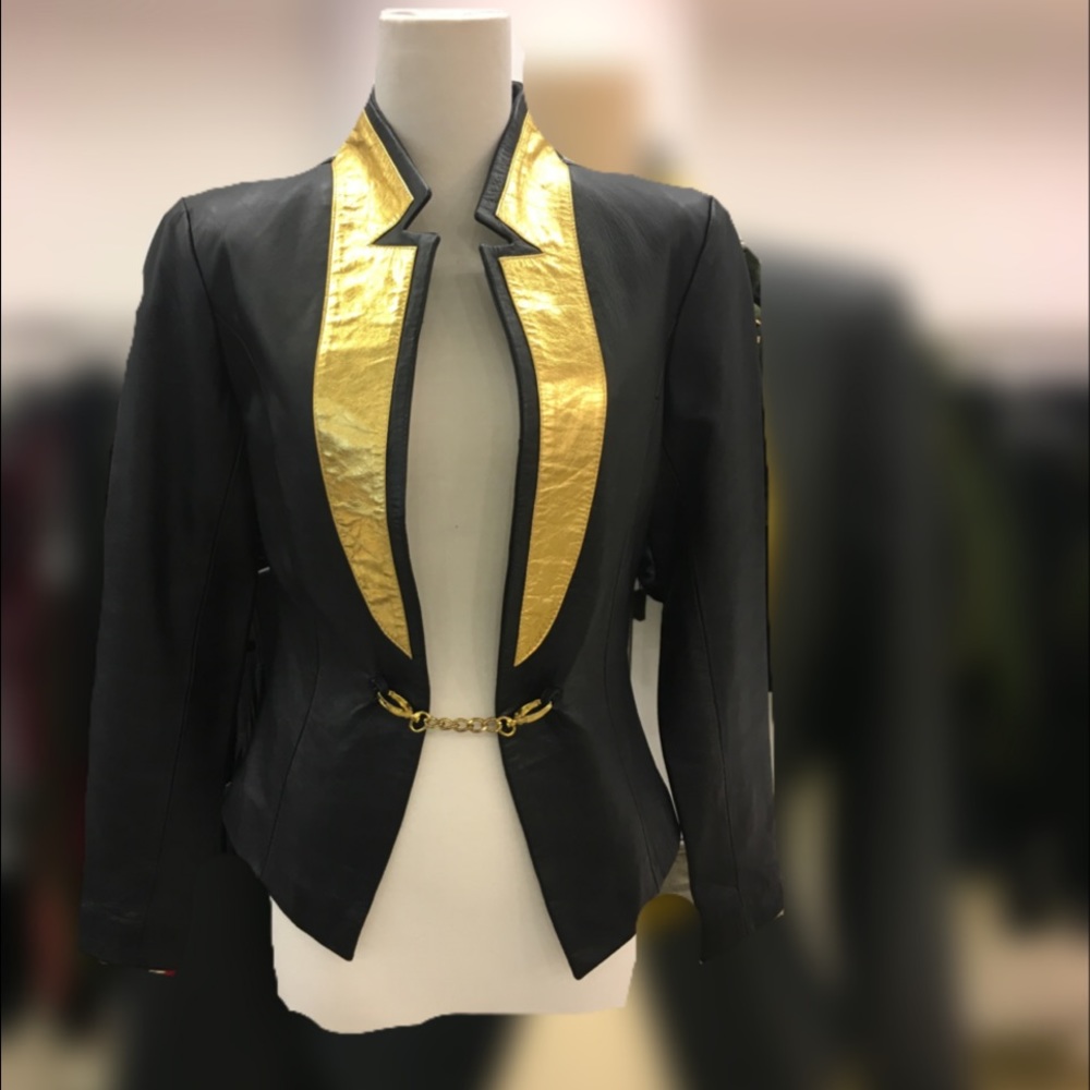 PELLE d'arts by NAIRANA Leather Jacket