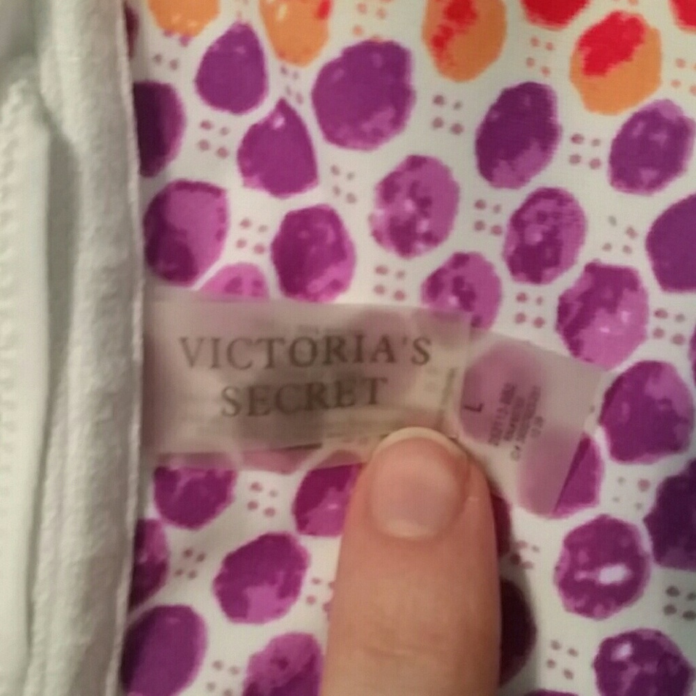 VS purple and red polka dot swim suit (set) L. GUC - Picture 7 of 7