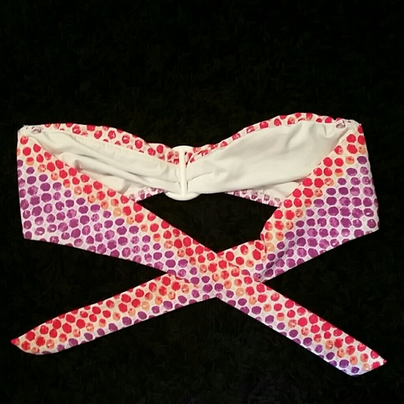 VS purple and red polka dot swim suit (set) L. GUC - Picture 6 of 7