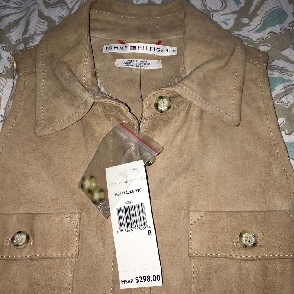 Tommy Hilfiger suede dress