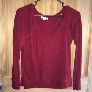 Red forever 21 top.
