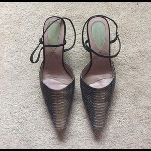 Liz Claiborne Flex Leather Slingbacks