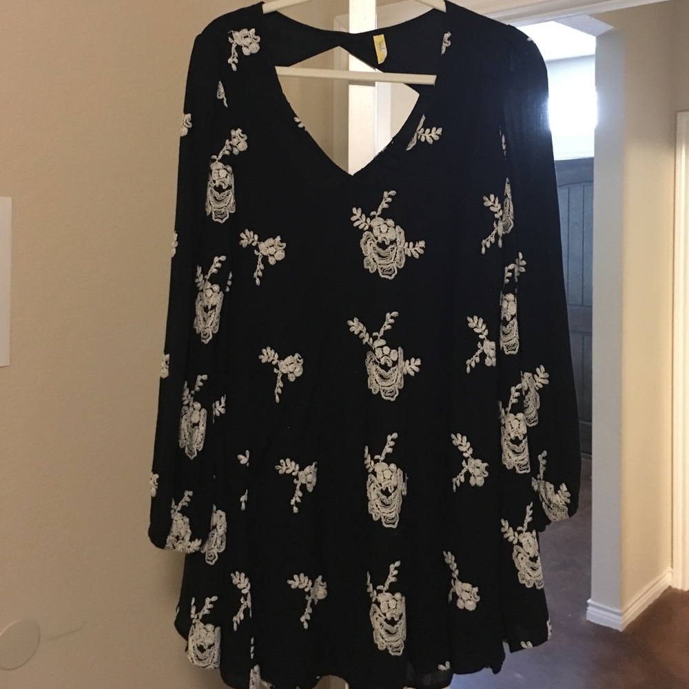 Free people embroidered dress
