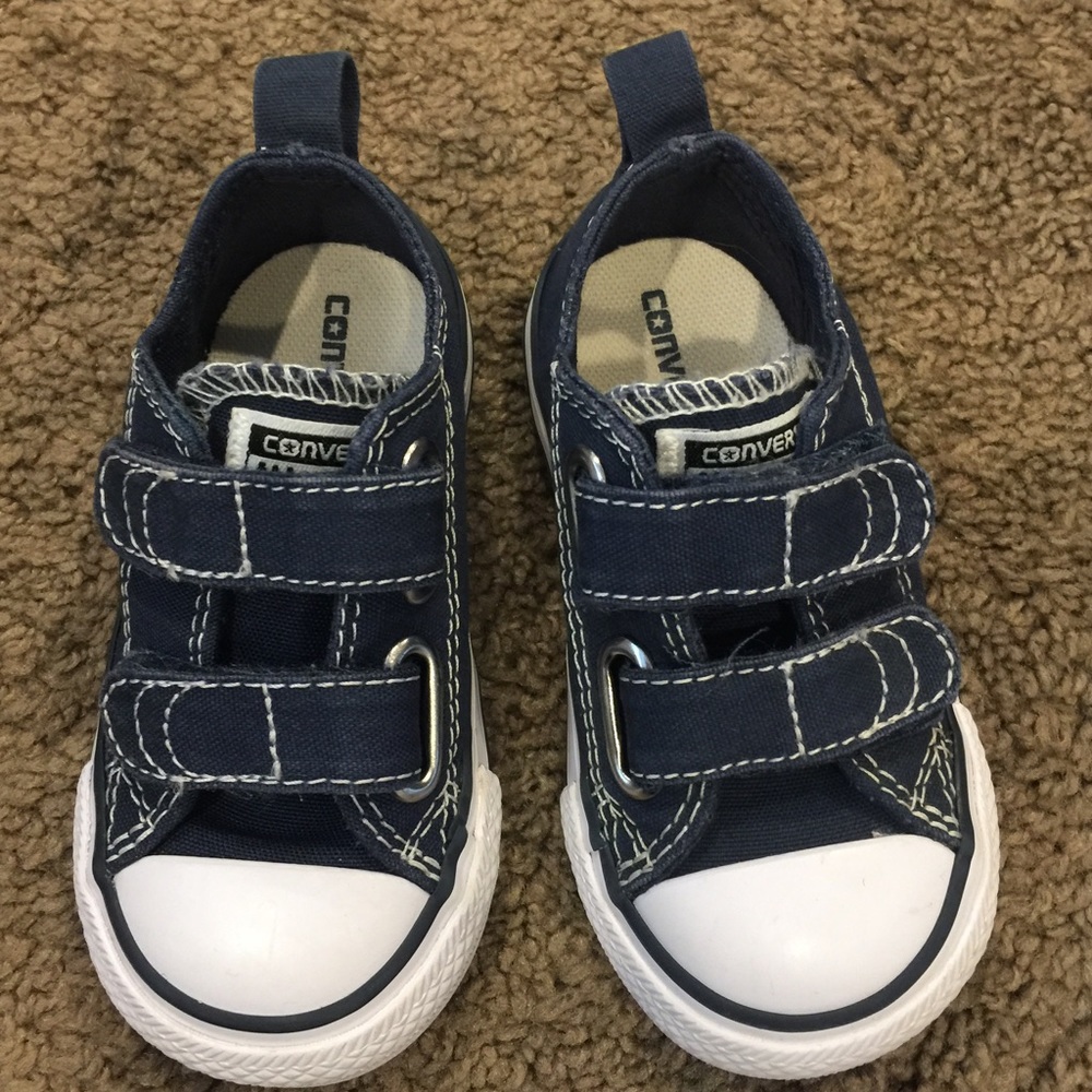 Toddler Converse - Blue - Size 5.