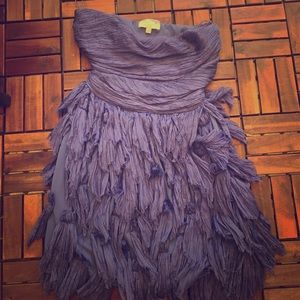 Fun, flirty strapless dress perfect for spring