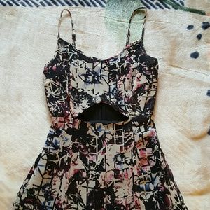 Topshop Floral Maxi Dress