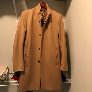 Theory Camel Hair Belvin Coat