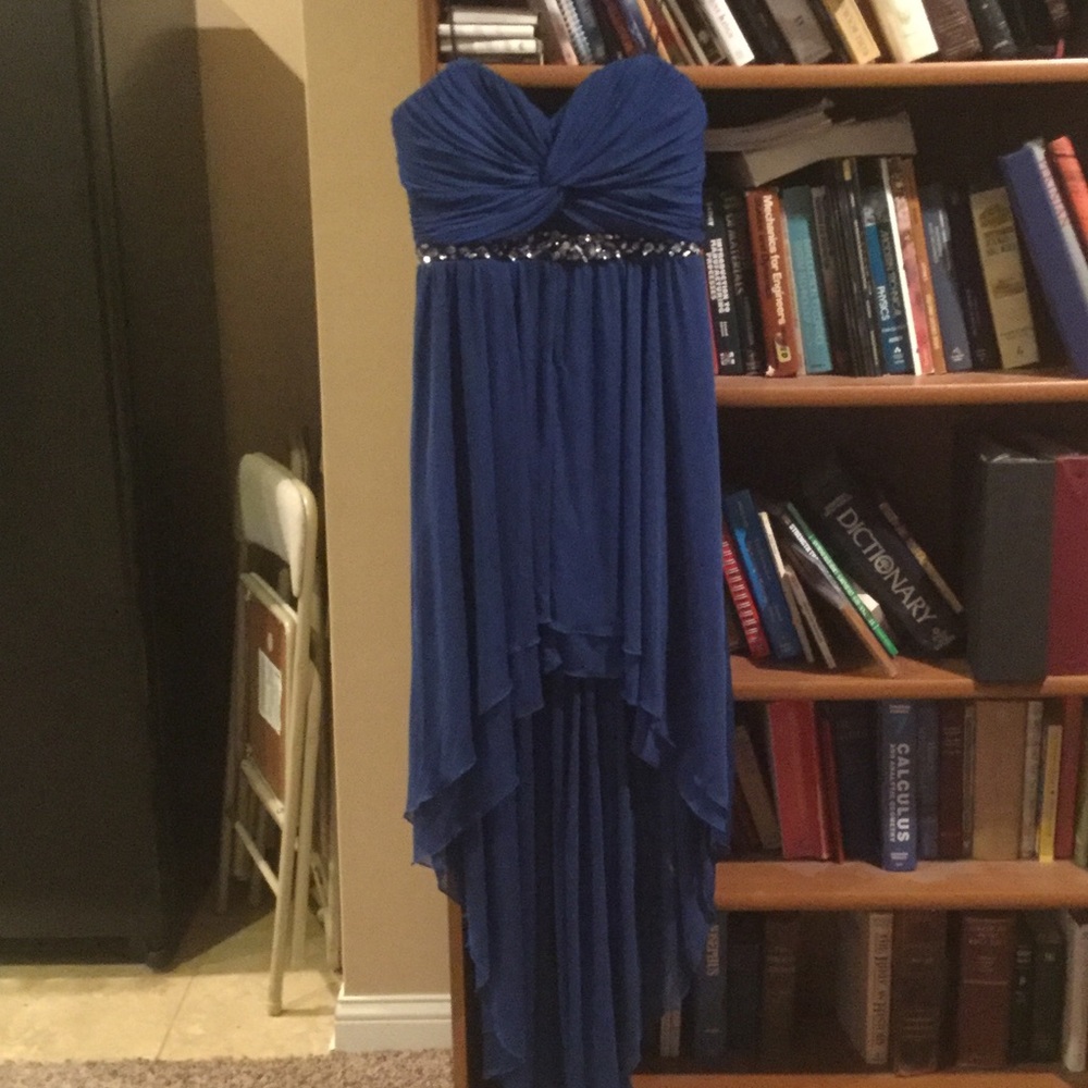 Dark blue formal dress
