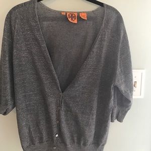 Gray/Silver Tory Butch sweater