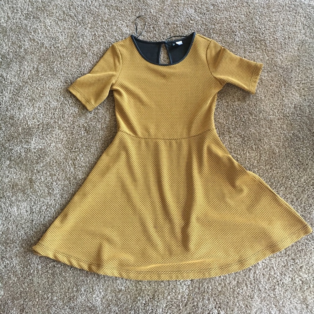 H&M Mustard Color Dress