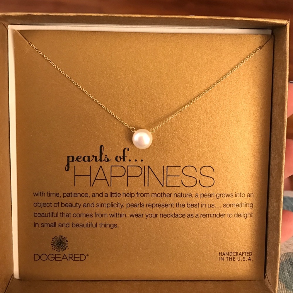 Dogeared Pearls of Happiness Necklace