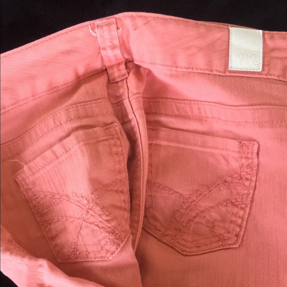 Maurice's coral skinny jeans! Barely worn!!