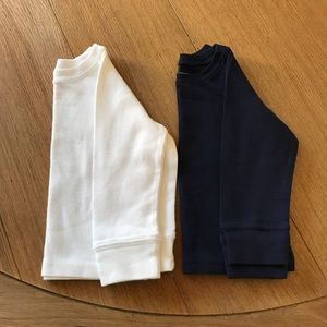 Navy and White Thermals Bundle