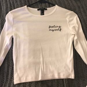 Feeling Myself Cropped sweater