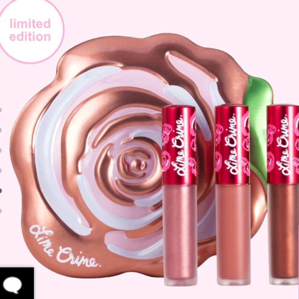 BNIB Lime Crime Champagne Set