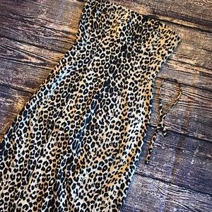 bebe Leopard dress
