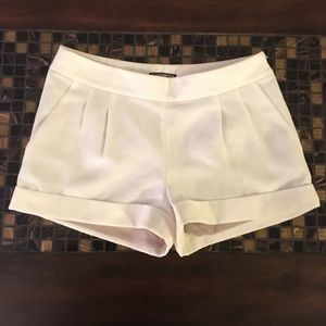 Express White Shorts