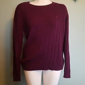 IZOD purple sweater size XL
