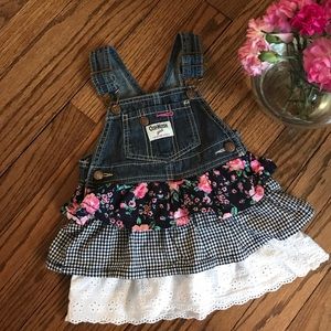 Sweet Ruffled Eyelet Jumper