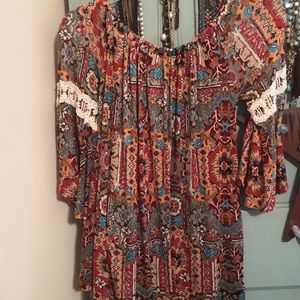 Off the shoulder top!