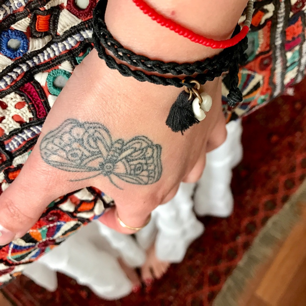 Tassel + Shell Wrap Bracelet