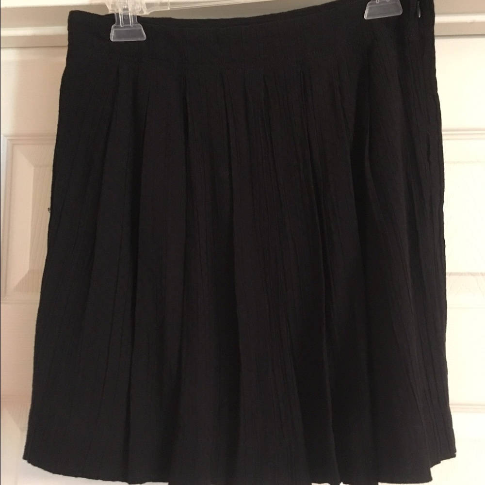 Black summer skirt