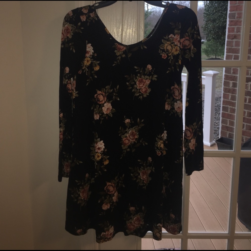 Floral spring dress