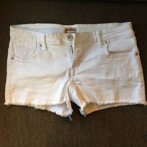 Mudd white shorts