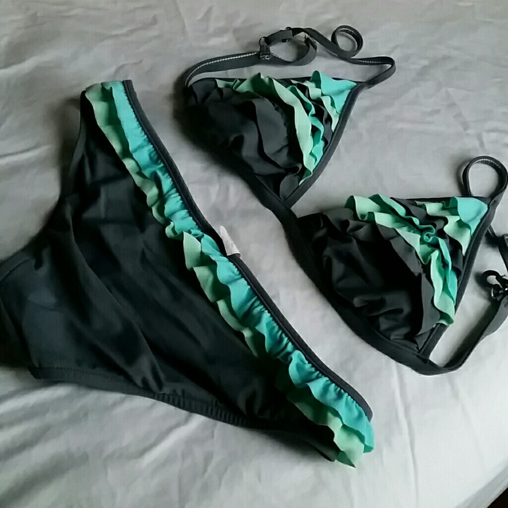 Xhilaration ruffle bikini