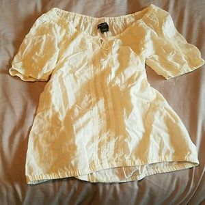Embroidered Peasant Blouse