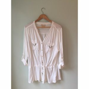 Michael Kors White button down