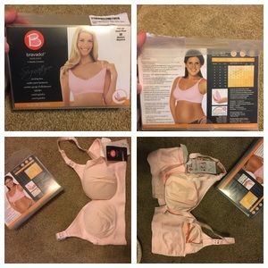 NWT Bravado Nursing Bra pink Ice Glacé Rose M