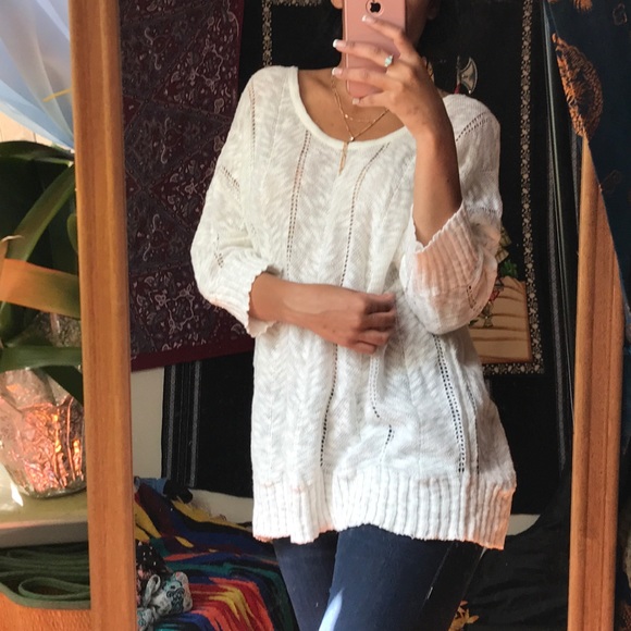 🚫🚫sold🚫🚫ted & knotted backless sweater - Picture 2 of 4