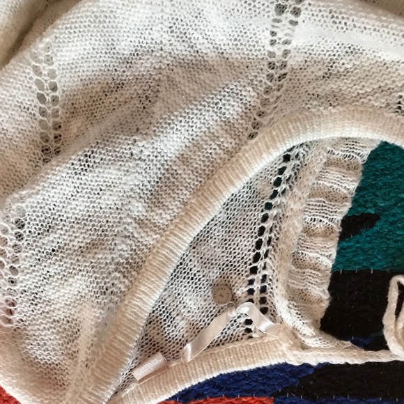 🚫🚫sold🚫🚫ted & knotted backless sweater - Picture 4 of 4